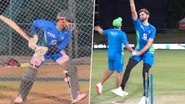 Babar Azam, Shaheen Afridi and Other Pakistan Cricket Team Players Prepare for Electrifying Asia Cup 2023 Clash Against India (Watch Video)