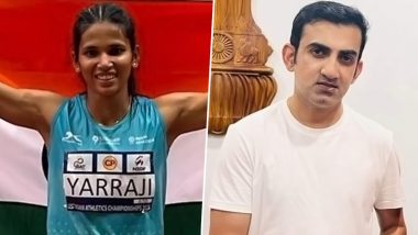 ‘Don’t Fall to Fake News Sir’ Netizens React As Gautam Gambhir Shares Post Claiming Jyothi Yarraji Won Gold Medal at Asian Games 2023