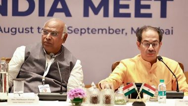 INDIA Bloc Meeting: 'PM Narendra Modi Compared Name of Our Beloved Country With Terrorist Organisation’, Says Congress President Mallikarjun Kharge