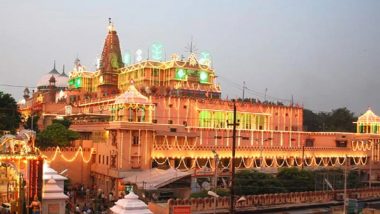 Janmashtami 2023: Krishna Janmasthan Temple Decked Up in Mathura, Celebrations Dedicated to Chandrayaan-3 Success