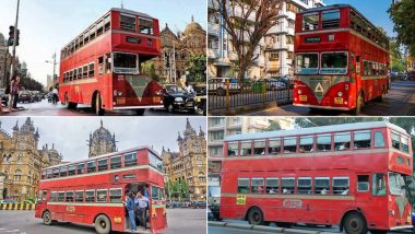 Goodbye Double-Decker Bus: Mumbai Bids Adieu to Iconic Red Double-Decker Buses, Video of Last Ride Goes Viral