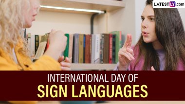 International Day of Sign Languages 2023 Date, Theme, History and Significance: Everything To Know About International Week of the Deaf Observance