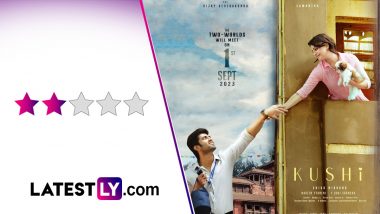 Kushi Movie Review: Vijay Deverakonda and Samantha Ruth Prabhu's Chemistry Tried Hard to Add Sparks to This Feeble Romantic Drama (LatestLY Exclusive)
