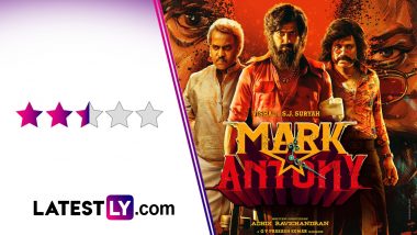 Mark Antony Movie Review: SJ Suryah's Enjoyably Hammy Dual Performance is a Redeeming Highlight of Vishal's Time-Travelling Entertainer (LatestLY Exclusive)
