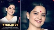 Thalaivii Clocks 2 Years: Kangana Ranaut Shares a Pic on Her Instagram Story To Celebrate the Occasion