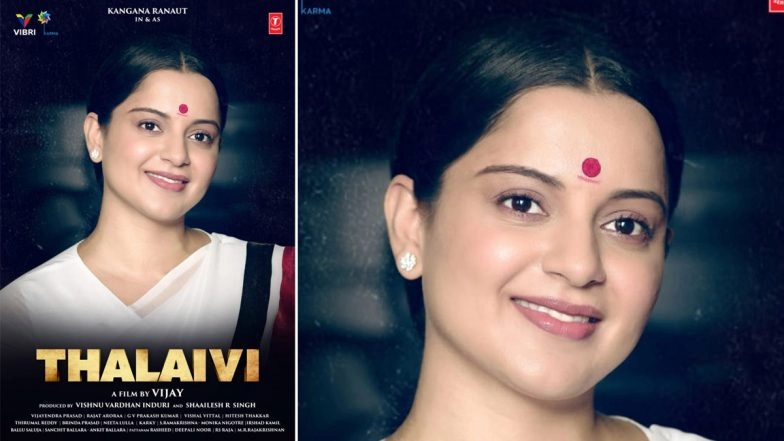 Thalaivii Clocks 2 Years: Kangana Ranaut Shares a Pic on Her Instagram Story To Celebrate the Occasion