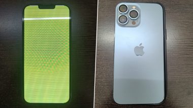 iPhone 13 Pro Max Developed Green Screen After iOS Update, Says User; Claims Apple Service Centre Refused Free Replacement