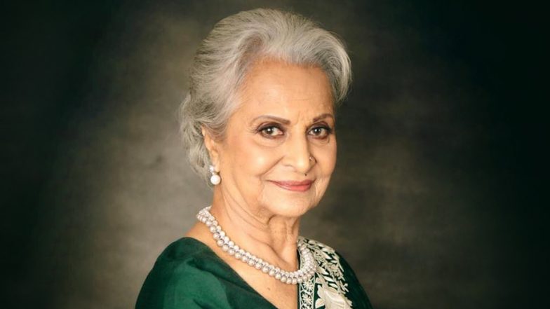 Entertainment News | Waheeda Rehman to Be Conferred Dadasaheb Phalke Lifetime Achievement Award - Vimarsana News