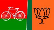 Ghosi Assembly By-Election Result 2023: SP Candidate Sudhakar Singh Strengthens Lead Over BJP Rival Dara Singh Chauhan in Uttar Pradesh Bypoll