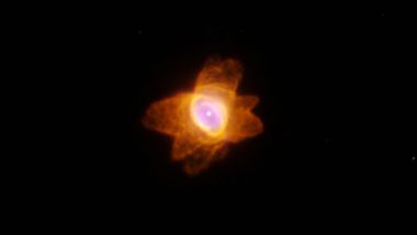 NASA Shares Image of Glowing Nebula Created by a Dying Star Casting Off Its Outer Layers of Material (See Pic)