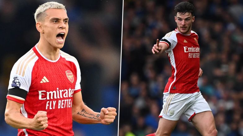 Arsenal 1-0 Everton, Premier League 2023-24: Leandro Trossard Stars As Gunners Register a Win at Goodison Park (Watch Goal Video Highlights)