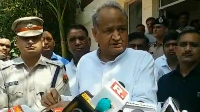 Woman Paraded Naked in Pratapgarh: SIT to Probe Assault Case, Rajasthan CM Ashok Gehlot Meets With Victim and Her Family (Watch Video)