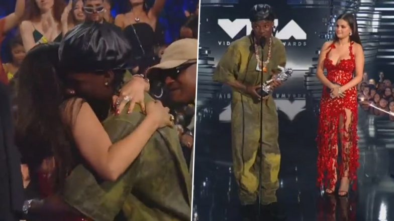 VMAs 2023: Rema and Selena Gomez’s 'Calm Down' Wins First Best Afrobeats Award (Watch Video)