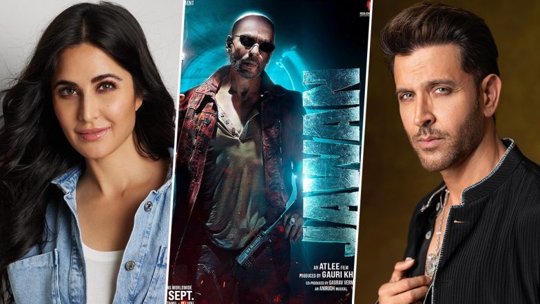 Jawan: Shah Rukh Khan, Katrina Kaif, and Hrithik Roshan Cheer at Special Screening of Film