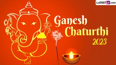 Ganpati Stotra With Lyrics for Ganesh Chaturthi 2023: Ganesh Puja Mantra in Sanskrit and Hindi To Recite During Ganeshotsav (Watch Videos)