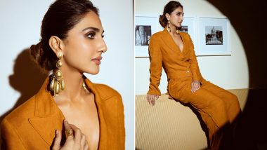 Vaani Kapoor Looks Like a Total Boss in Orange Co-Ord Set (See Pics)