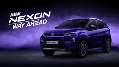 Tata Nexon Facelift Revealed: Bookings Open for SUV From September 4 Onwards Ahead of Official Launch