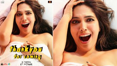 Thank You for Coming: Bhumi Pednekar Unveils New Poster for Her Upcoming Film, Trailer To Be Out Tomorrow (View Pic)