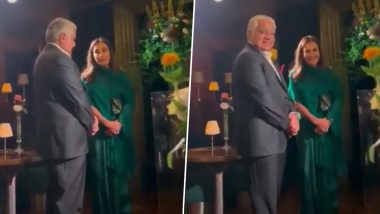 Harish Salve-Trina Wedding Video: Former Solicitor General of India Gets Married for Third Time at Age of 68, Clip of Couple Exchanging Marriage Vows in London Goes Viral
