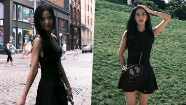 BLACKPINK's Jisoo Looks Lovely in Sleeveless Black Mini Dress, K-Pop Idol Shares Beautiful Pics From New York