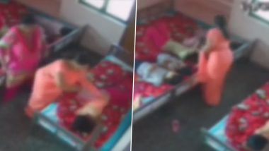 Uttar Pradesh Shocker: Child Shelter Official Suspended for Beating Girl With Slippers in Agra, Probe Ordered After Video Goes Viral