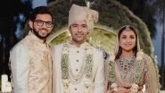 Aaditya Thackeray Congratulates Newlyweds Parineeti Chopra-Raghav Chadha; Shares Unseen Photos From the Wedding!