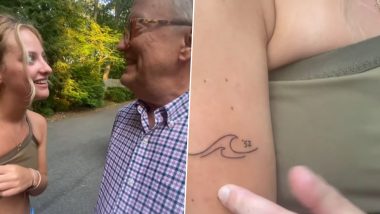 Daughter Tattoos Waves On Her Hand Dedicated to Father With Alzheimer's Disease To Refresh His Memories With Her, Heartwarming Video Goes Viral