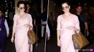 Kangana Ranaut Gets Chatty With Paps at Airport, Actress Says &lsquo;Aap Log Mujhse Ek Kadam Aage Ho&rsquo; (Watch Video)