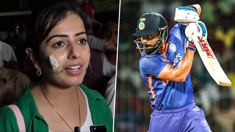 Virat Kohli’s Female Pakistani Fan Left Heartbroken After Indian Batsman’s Poor Show in IND vs PAK Asia Cup 2023, Video Goes Viral