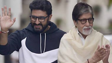 Amitabh Bachchan Shares Throwback Photo With Son Abhishek Bachchan, Wishes Him Success