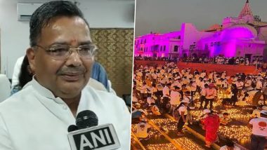 Deepotsav 2023: We Will Break Our Own Guinness World Record by Lighting 21 Lakh Diyas in Ayodhya, Says Uttar Pradesh Tourism Minister Jaiveer Singh (Watch Video)
