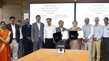 REC Signs MoU With PFC for Financial Years 2023-24 and 2024-25