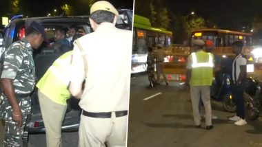 G20 Summit 2023: Delhi Police Conducts Vehicle Checking in National Capital Ahead of Upcoming Summit (Watch Video)