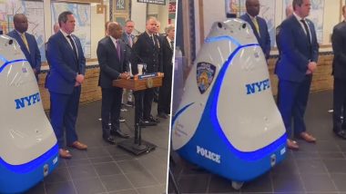 US: Fully Autonomous K5 Security Robot to Patrol Times Square Subway Station in New York City (Watch Video)