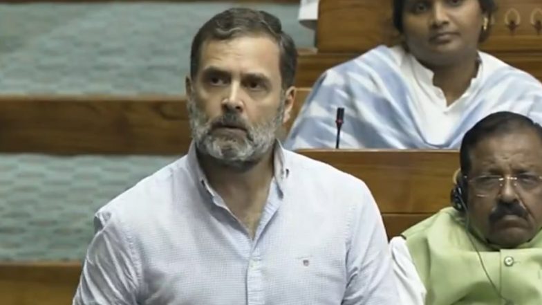 Women's Reservation Bill: Congress MP Rahul Gandhi Extends His Support, Calls for Inclusion of Quota of OBC Women (Watch Videos)