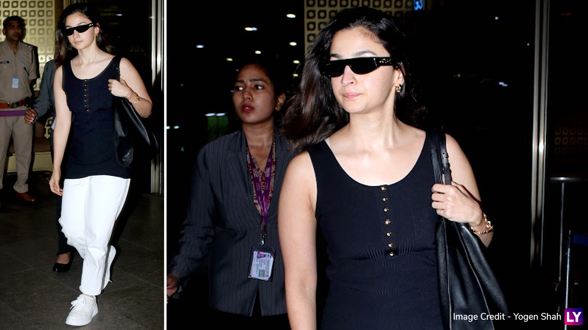 Alia Bhatt Nails Casual Chic Airport Look As She Returns To Mumbai From Alia Bhatt Nails Casual Chic Airport Look As She Returns To Mumbai From