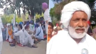 Punjab: Farmers To Stage 'Rail Roko' Protest in Amritsar Today, Demand Compensation for Flood-Affected Farmers (Watch Video)