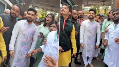 Shiv Thakare Clicks Selfie With Fans on Street, Netizens Praise Him for Down-to-Earth Nature (Watch Video)