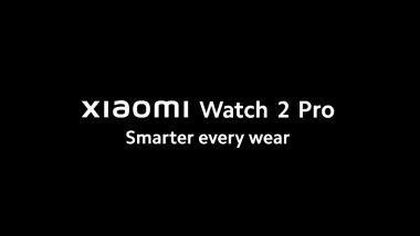 Xiaomi Watch 2 Pro Design Teaser Released Ahead of September 26 Launch, Watch Video