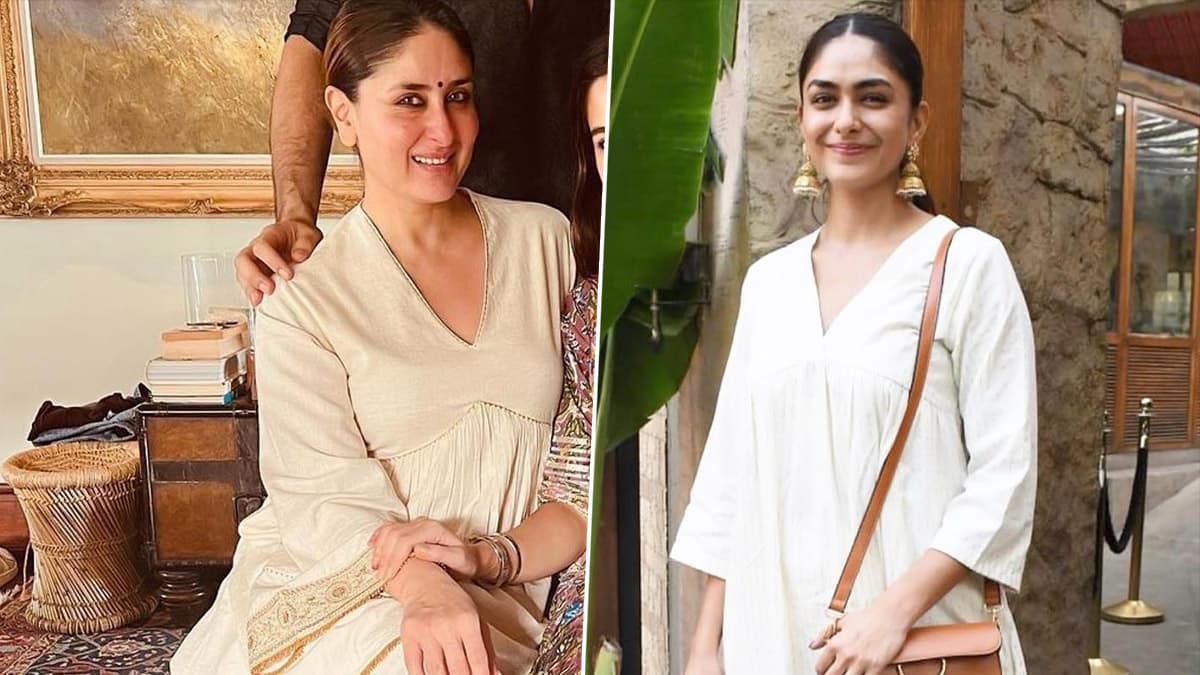 Fashion News | Fashion Faceoff: Kareena Kapoor Khan or Mrunal Thakur, Who  Wore it Right? | 👗 LatestLY