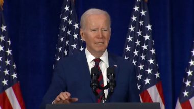 Joe Biden Latest Gaffe Video: US President Applauds Congressional Black Caucus While Addressing Congressional Hispanic Caucus in Another Slip-Up