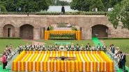 G20 Summit 2023: PM Narendra Modi, US President Joe Biden, UK Counterpart Rishi Sunak and Other Leaders Pay Homage to Mahatma Gandhi at Rajghat (See Pics and Video)