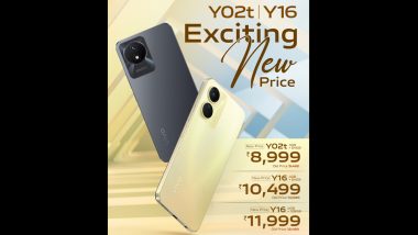 Vivo Y02t, Vivo Y16 Now Available At Exciting New Prices, Check Details Here