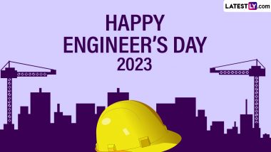 Engineer's Day 2023 Wishes & HD Images: WhatsApp Status, Wallpapers, Facebook Messages and SMS To Share on Visvesvaraya Jayanti