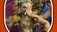 Ganesh Visarjan 2023 Wishes: Greetings and HD Wallpapers to Bid Farewell To Ganpati Bappa