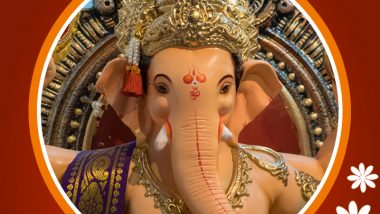 Ganesh Chaturthi 2023 Greetings: Images and Wishes To Share During Ganeshotsav