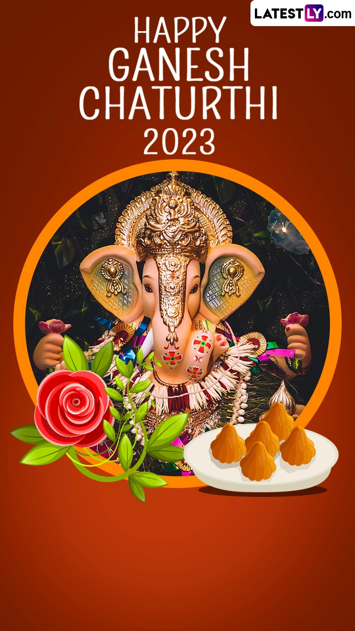 Happy Ganesh Chaturthi 2023 Wishes and Greetings To Share on Ganeshotsav