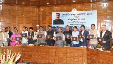 International Kullu Dussehra Festival 2023: Himachal Pradesh CM Sukhvinder Singh Sukhu Inaugurates Curtain Raiser, Releases Brochure (See Pics)