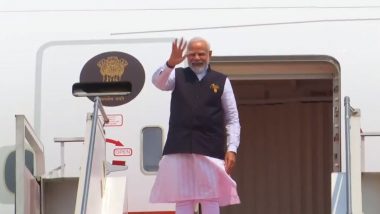 PM Narendra Modi Departs From Indonesia After Concluding 20th ASEAN-India, 18th East Asia Summits (Watch Video)
