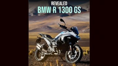 BMW R 1300 GS Officially Unveiled, Know Revealed Specifications and Details Here